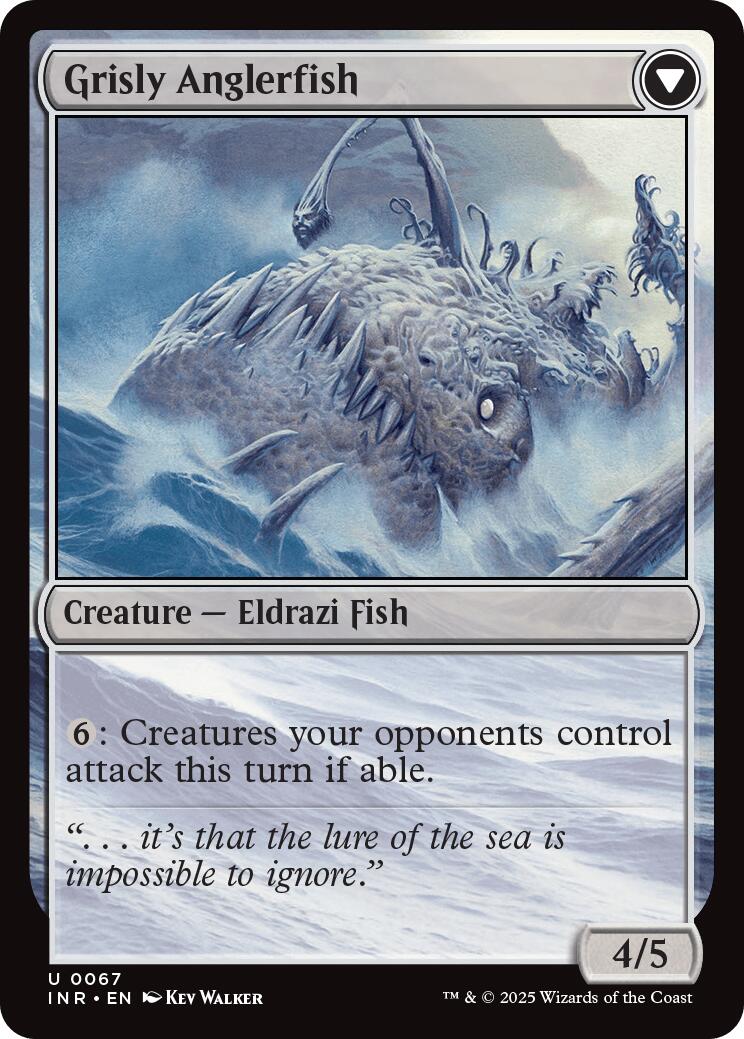 Grizzled Angler // Grisly Anglerfish [Innistrad Remastered] - Destination Retro