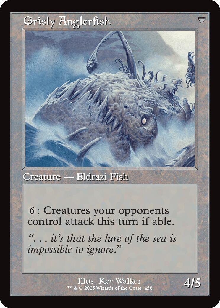 Grizzled Angler // Grisly Anglerfish (Retro Frame) [Innistrad Remastered] - Destination Retro