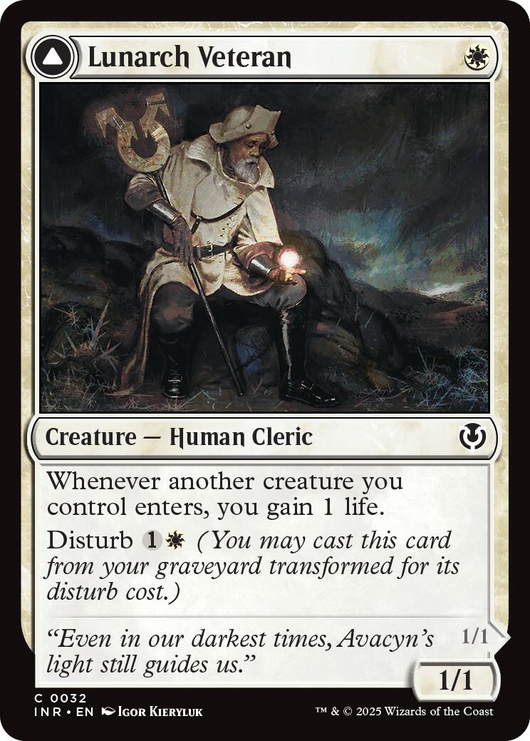 Lunarch Veteran // Luminous Phantom [Innistrad Remastered] - Destination Retro