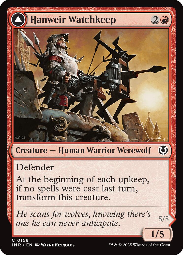 Hanweir Watchkeep // Bane of Hanweir [Innistrad Remastered] - Destination Retro