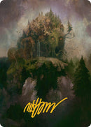 Cultivator Colossus Art Card (Gold-Stamped Signature) [Innistrad Remastered Art Series] - Destination Retro