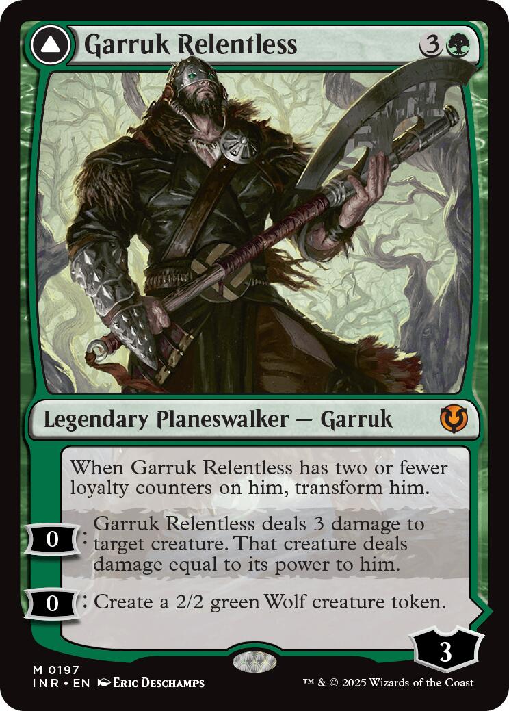 Garruk Relentless // Garruk, the Veil-Cursed [Innistrad Remastered] - Destination Retro