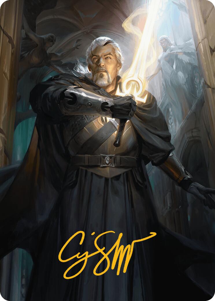 Odric, Lunarch Marshal Art Card (Gold-Stamped Signature) [Innistrad Remastered Art Series] - Destination Retro