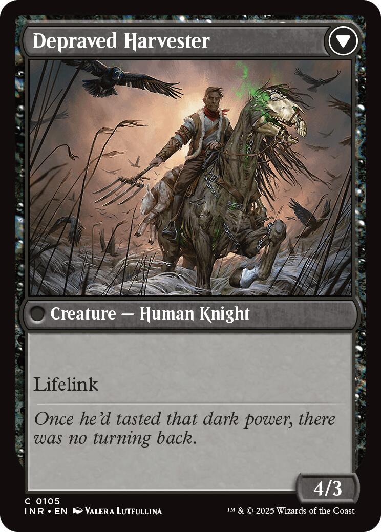 Desperate Farmer // Depraved Harvester [Innistrad Remastered] - Destination Retro