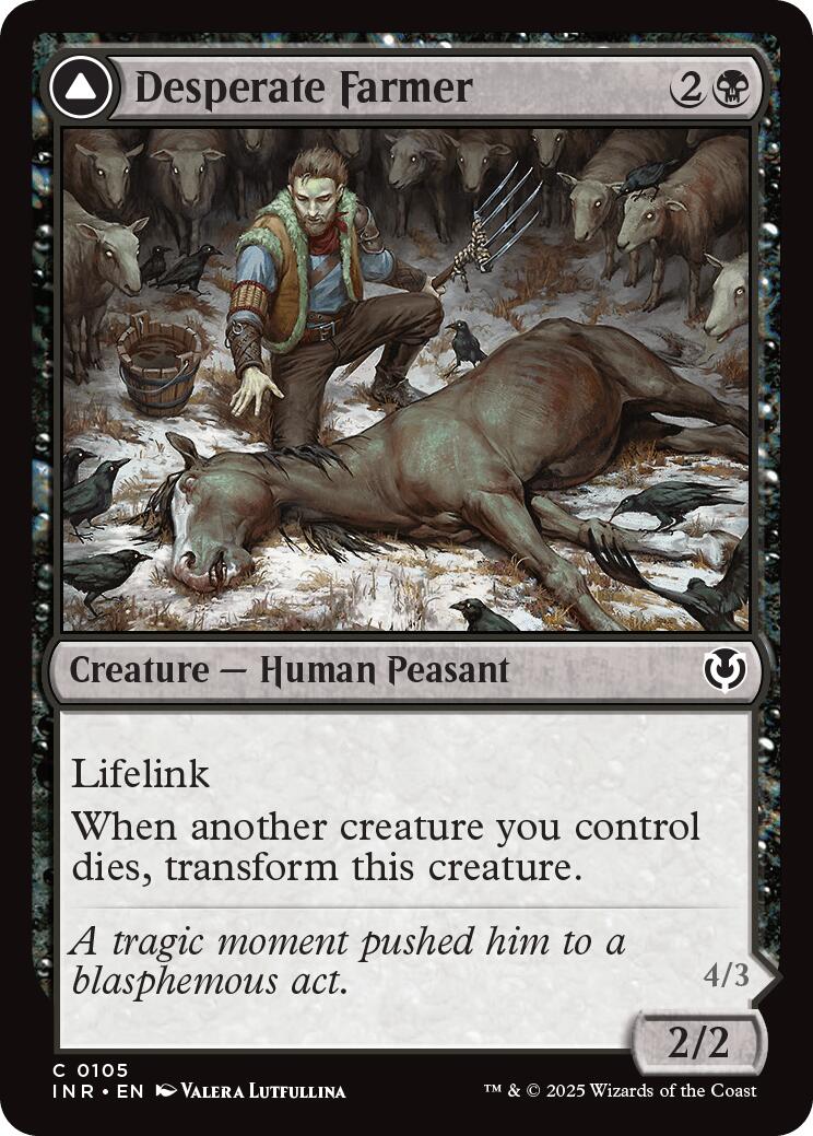 Desperate Farmer // Depraved Harvester [Innistrad Remastered] - Destination Retro