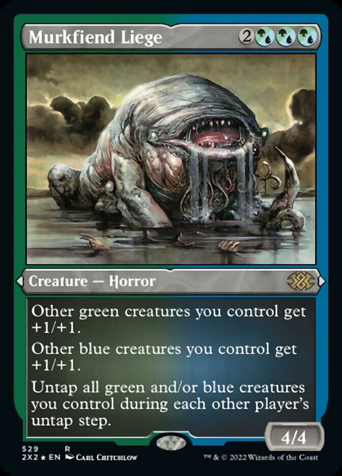 Murkfiend Liege (Foil Etched) [Double Masters 2022] - Destination Retro
