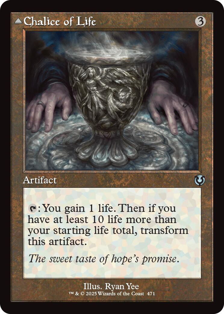 Chalice of Life // Chalice of Death (Retro Frame) [Innistrad Remastered] - Destination Retro