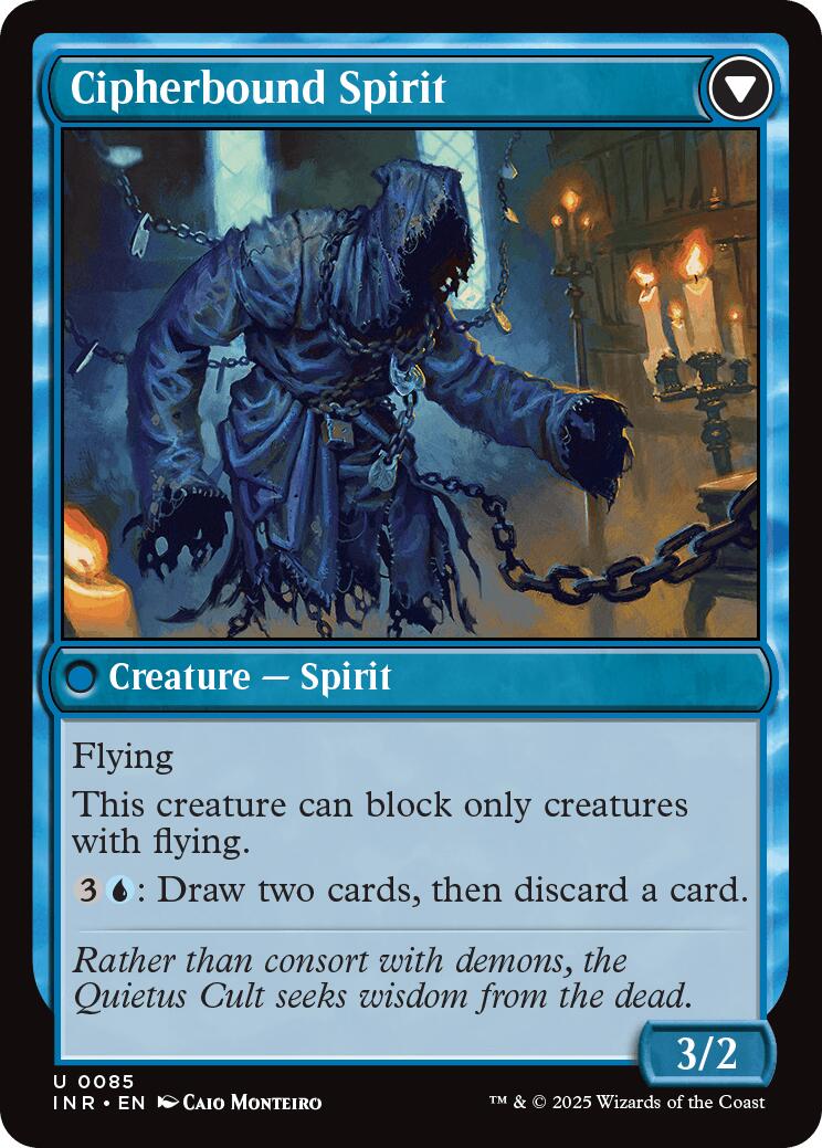 Soulcipher Board // Cipherbound Spirit [Innistrad Remastered] - Destination Retro