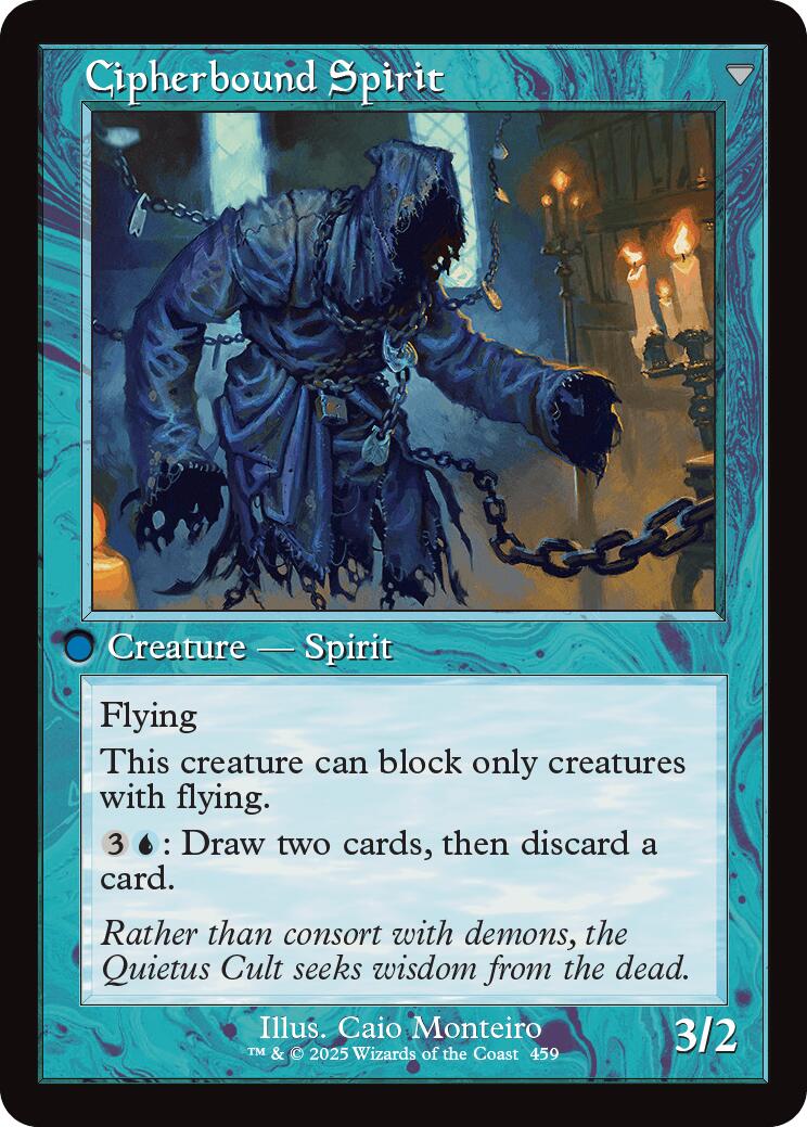Soulcipher Board // Cipherbound Spirit (Retro Frame) [Innistrad Remastered] - Destination Retro