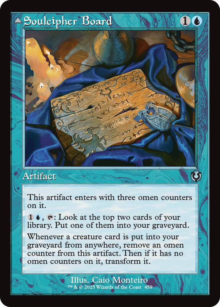 Soulcipher Board // Cipherbound Spirit (Retro Frame) [Innistrad Remastered] - Destination Retro