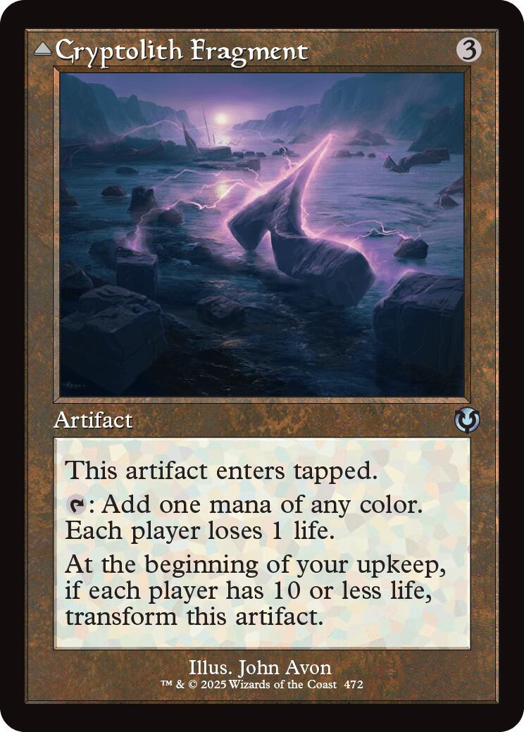 Cryptolith Fragment // Aurora of Emrakul (Retro Frame) [Innistrad Remastered] - Destination Retro
