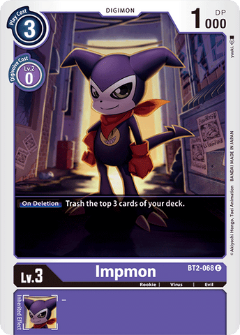 Impmon [BT2-068] [Release Special Booster Ver.1.0] - Destination Retro