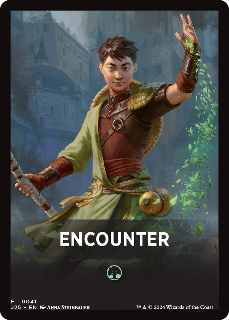 Encounter Theme Card [Foundations Jumpstart Front Cards] - Destination Retro