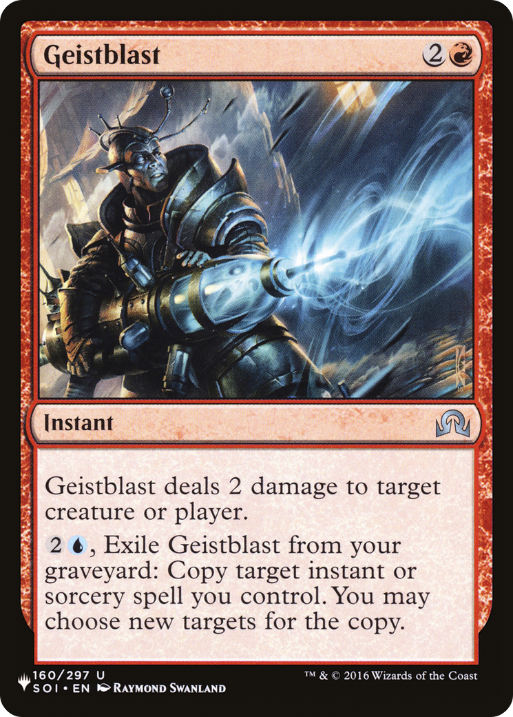 Geistblast [The List] - Destination Retro