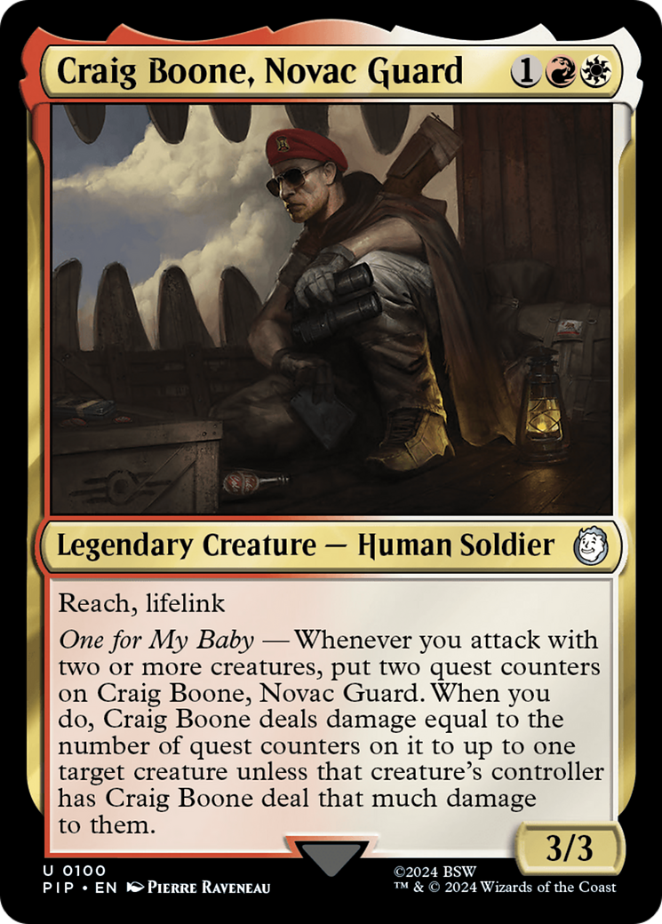 Craig Boone, Novac Guard [Fallout] - Destination Retro