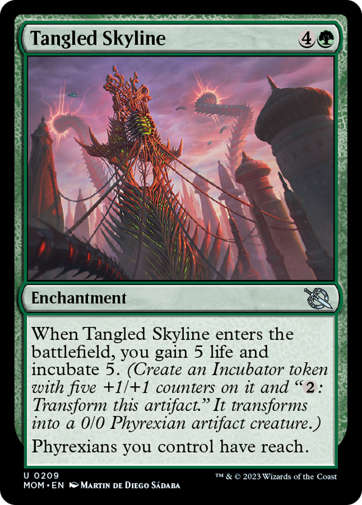 Tangled Skyline [March of the Machine] - Destination Retro