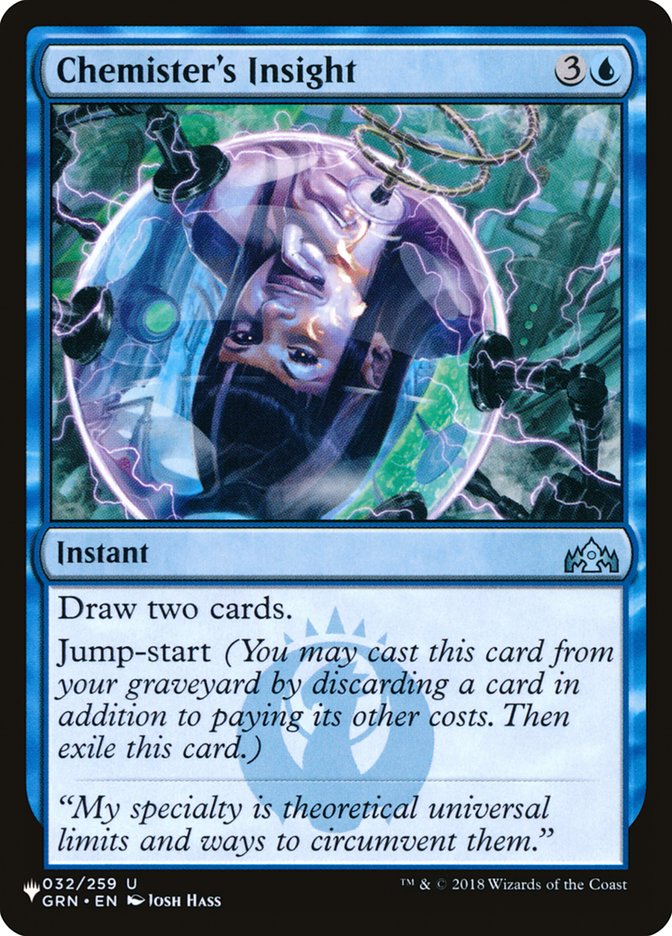 Chemister's Insight [The List] - Destination Retro