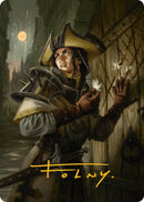Thraben Inspector Art Card (Gold-Stamped Signature) [Innistrad Remastered Art Series] - Destination Retro