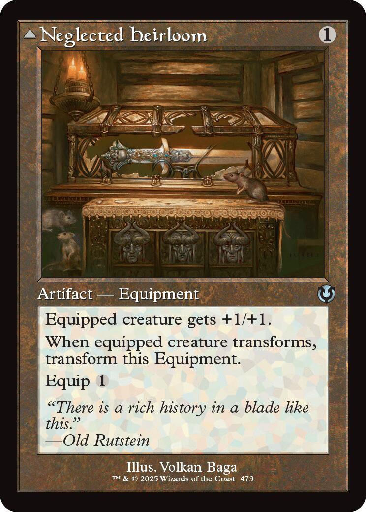 Neglected Heirloom (Retro Frame) [Innistrad Remastered] - Destination Retro