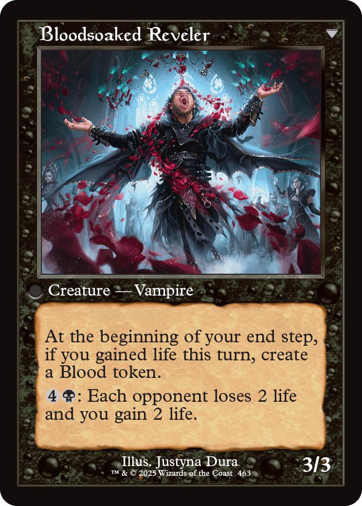 Restless Bloodseeker // Bloodsoaked Reveler (Retro Frame) [Innistrad Remastered] - Destination Retro