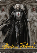 Sorin, Imperious Bloodlord Art Card (Gold-Stamped Signature) [Innistrad Remastered Art Series] - Destination Retro
