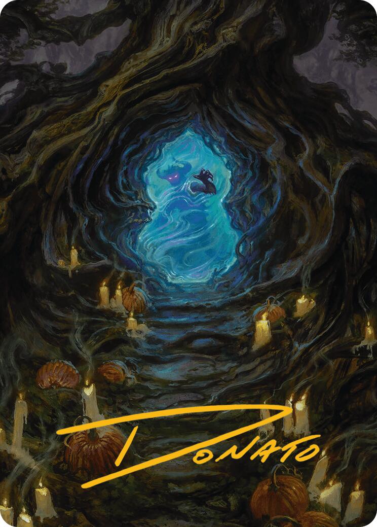 Conjurer's Closet Art Card (Gold-Stamped Signature) [Innistrad Remastered Art Series] - Destination Retro