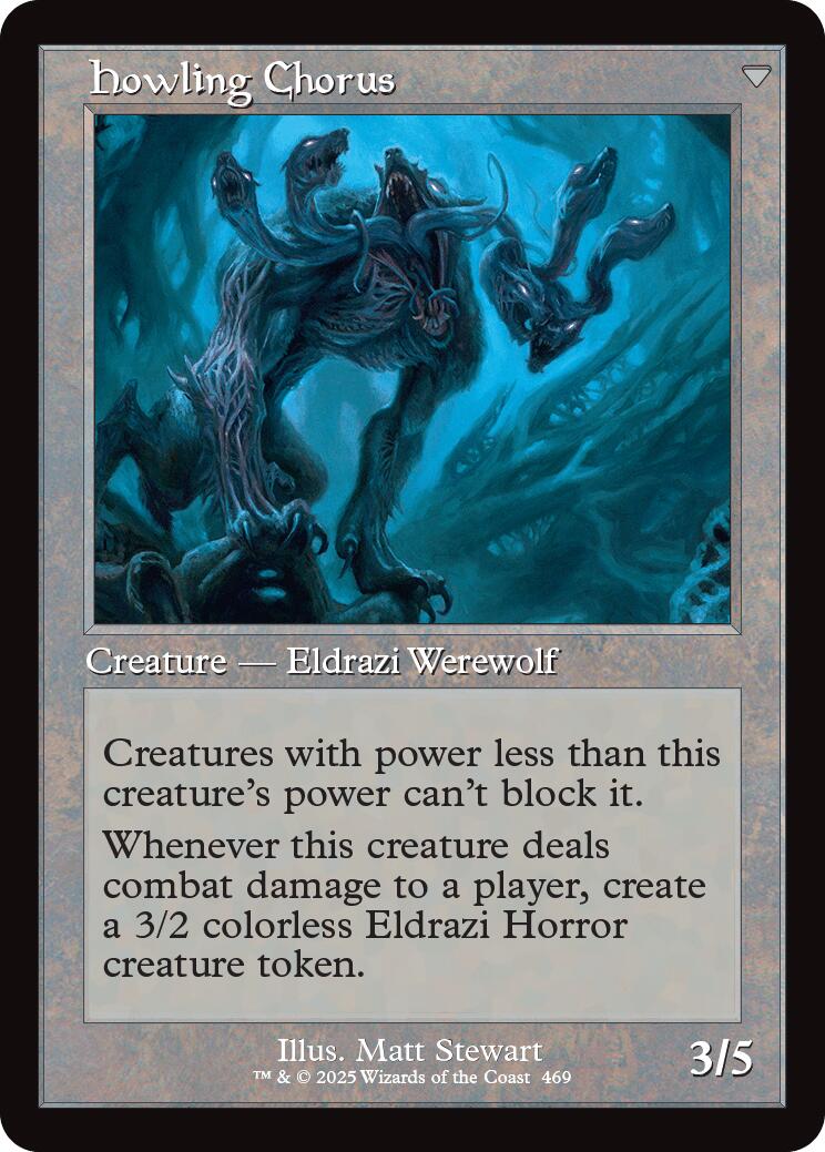 Shrill Howler // Howling Chorus (Retro Frame) [Innistrad Remastered] - Destination Retro