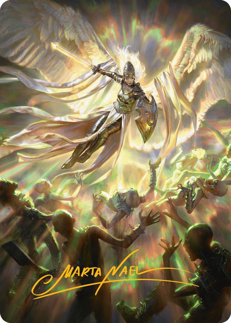 Vanquish the Horde Art Card (Gold-Stamped Signature) [Innistrad Remastered Art Series] - Destination Retro
