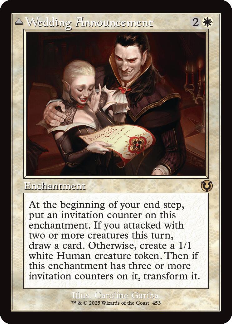 Wedding Announcement // Wedding Festivity (Retro Frame) [Innistrad Remastered] - Destination Retro
