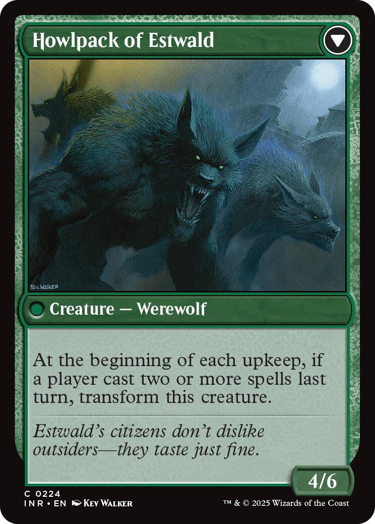 Villagers of Estwald // Howlpack of Estwald [Innistrad Remastered] - Destination Retro