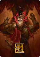 Abrade Art Card (Gold-Stamped Signature) [Innistrad Remastered Art Series] - Destination Retro