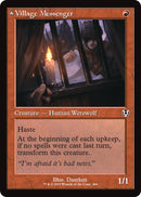 Village Messenger // Moonrise Intruder (Retro Frame) [Innistrad Remastered] - Destination Retro