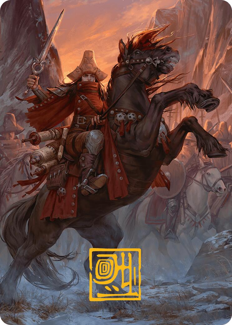 Zealous Conscripts (Gold-Stamped Signature) [Innistrad Remastered Art Series] - Destination Retro