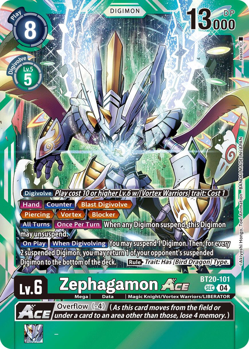 Zephagamon ACE [BT20-101] [Release Special Booster Ver.2.5] - Destination Retro