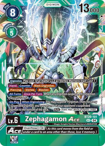 Zephagamon ACE [BT20-101] [Release Special Booster Ver.2.5] - Destination Retro