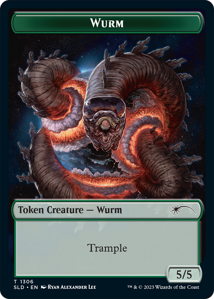 Wurm Token [Secret Lair Drop Series] - Destination Retro