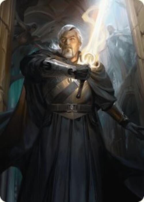 Odric, Lunarch Marshal Art Card [Innistrad Remastered Art Series] - Destination Retro