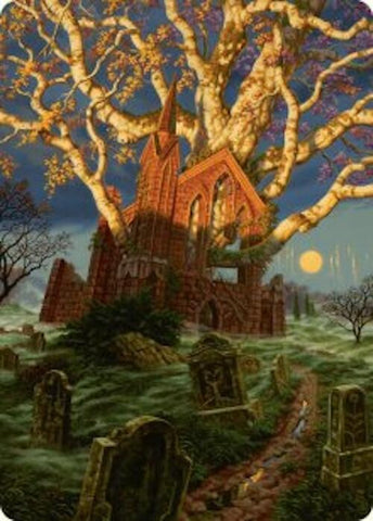 Abundant Growth Art Card [Innistrad Remastered Art Series] - Destination Retro