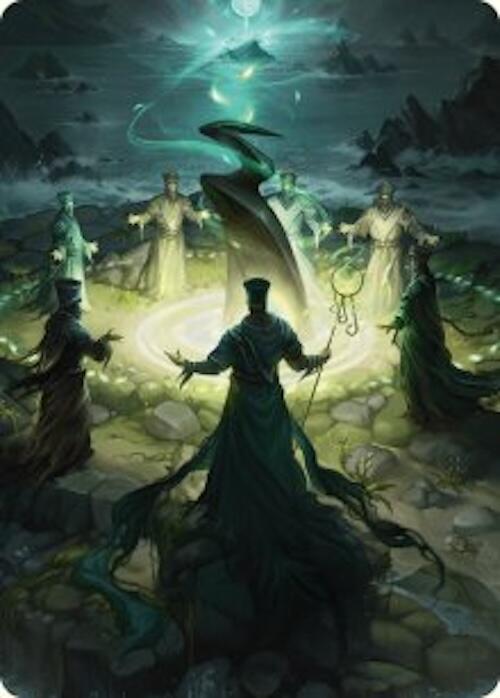 Cryptolith Rite Art Card [Innistrad Remastered Art Series] - Destination Retro