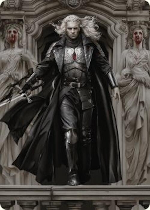 Sorin, Imperious Bloodlord Art Card [Innistrad Remastered Art Series] - Destination Retro