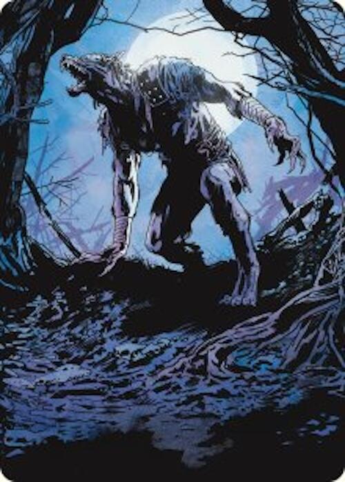 Krallenhorde Howler Art Card [Innistrad Remastered Art Series] - Destination Retro