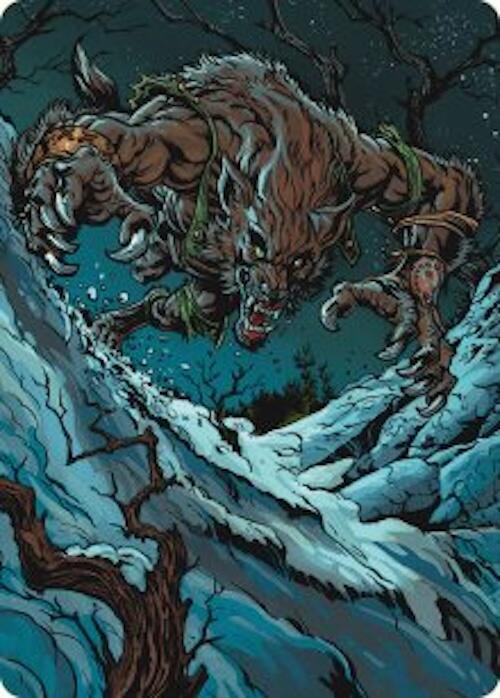 Ravager of the Fells Art Card [Innistrad Remastered Art Series] - Destination Retro