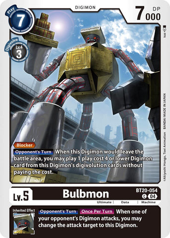 Bulbmon [BT20-054] [Release Special Booster Ver.2.5] - Destination Retro
