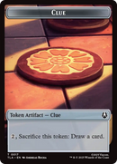 Monk // Clue (0017) Double-Sided Token [Avatar: The Last Airbender Tokens] - Destination Retro