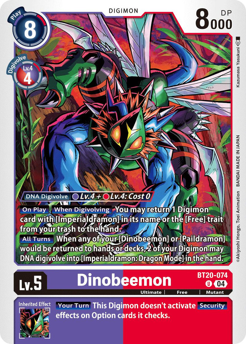 Dinobeemon [BT20-074] [Release Special Booster Ver.2.5] - Destination Retro