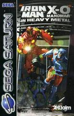 Iron Man and X-O Manowar in Heavy Metal - PAL Sega Saturn - Destination Retro