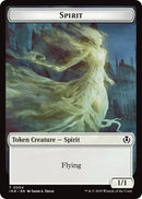 Spirit // Human (0002) Double-Sided Token [Innistrad Remastered Tokens] - Destination Retro