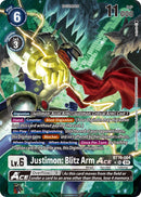 Justimon: Blitz Arm ACE [BT19-064] (Alternate Art) [Release Special Booster Ver.2.5] - Destination Retro
