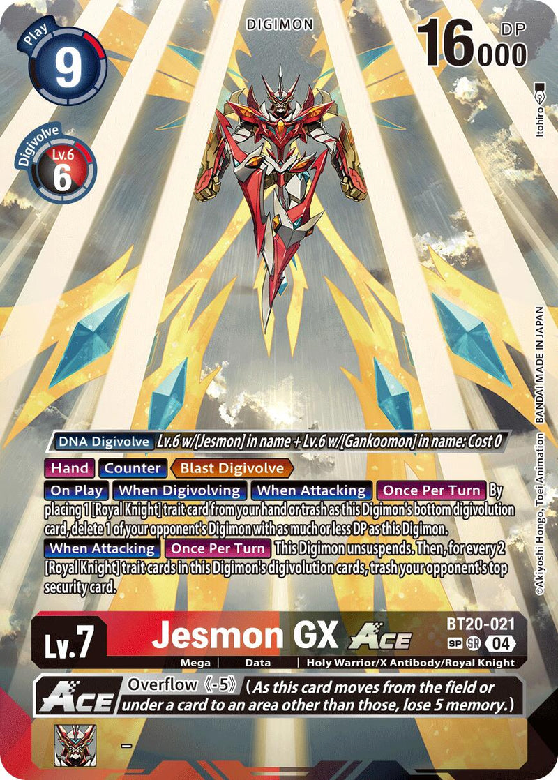 Jesmon GX ACE [BT20-021] (Textured) [Release Special Booster Ver.2.5] - Destination Retro