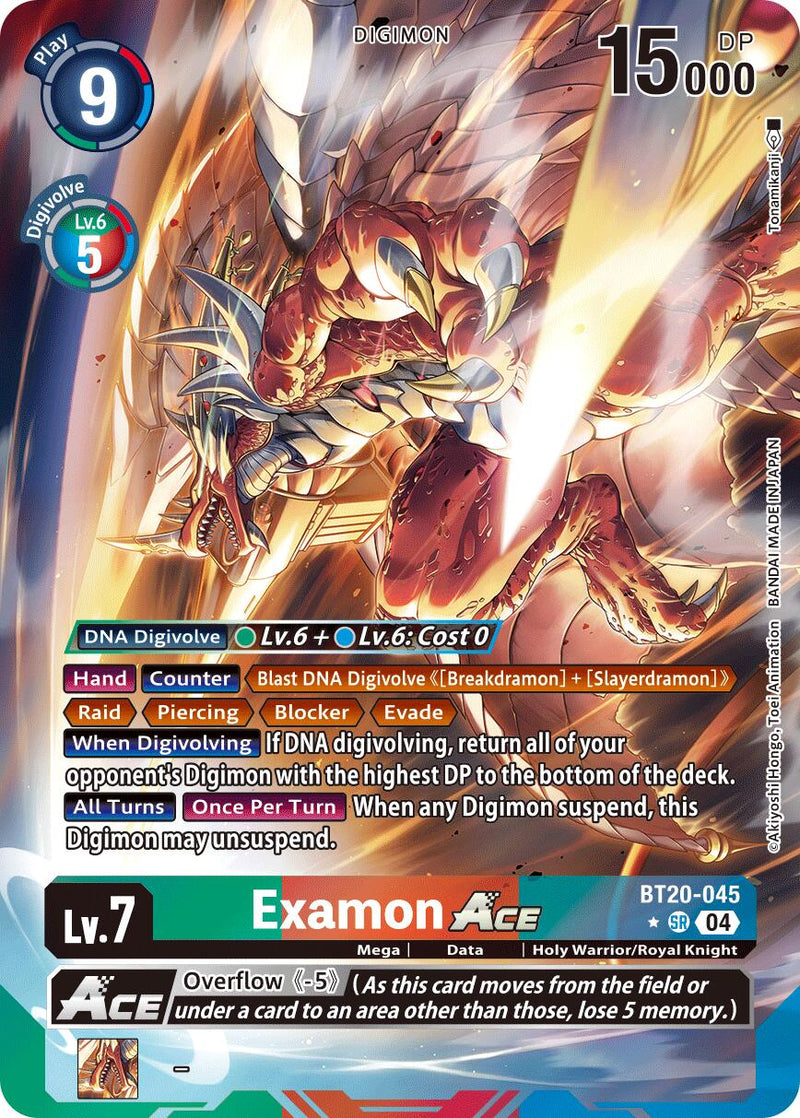 Examon ACE [BT20-045] (Alternate Art) [Release Special Booster Ver.2.5] - Destination Retro